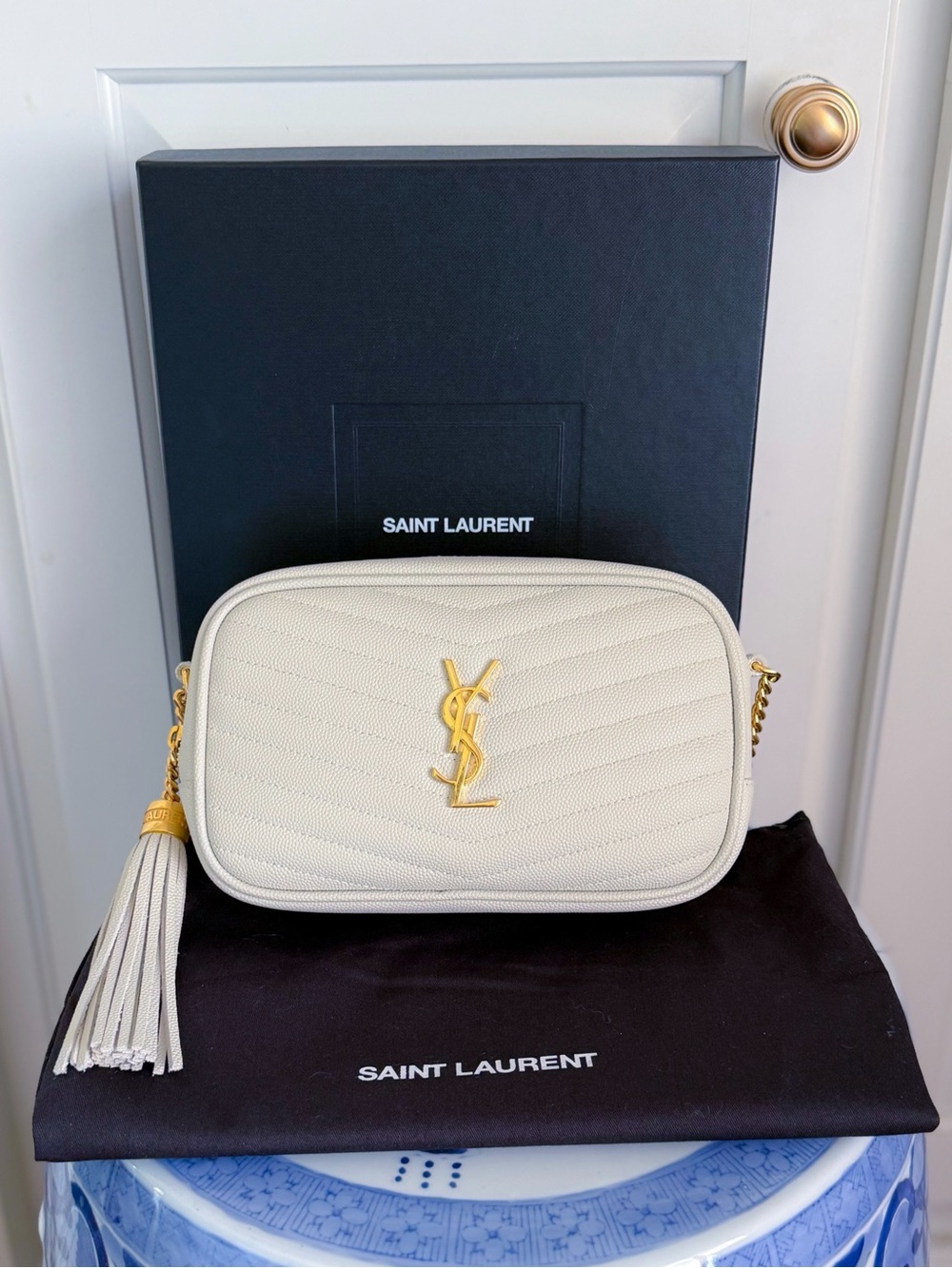 Saint Laurent Mini Lou Camera Bag
